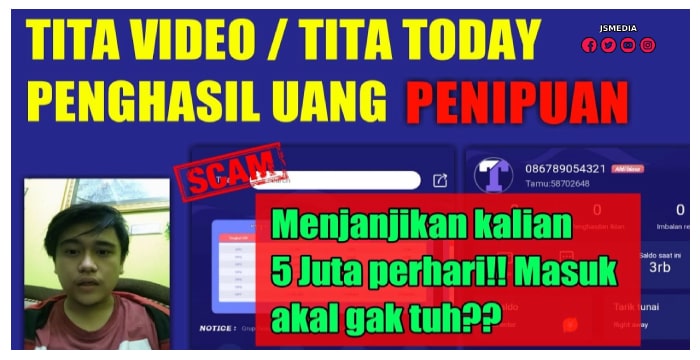 Daftar Hadiah Menonton Video di Tita Today