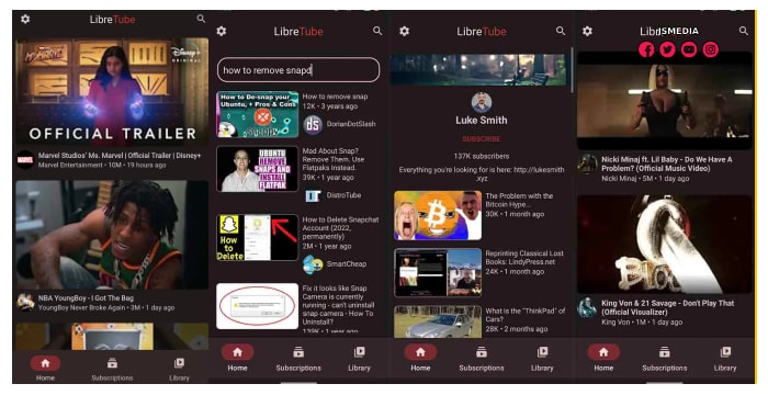 Aplikasi Pengganti Youtube Vanced: LibreTube