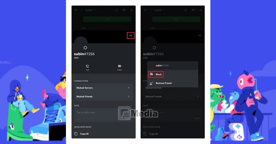 Cara Blokir Orang di Discord