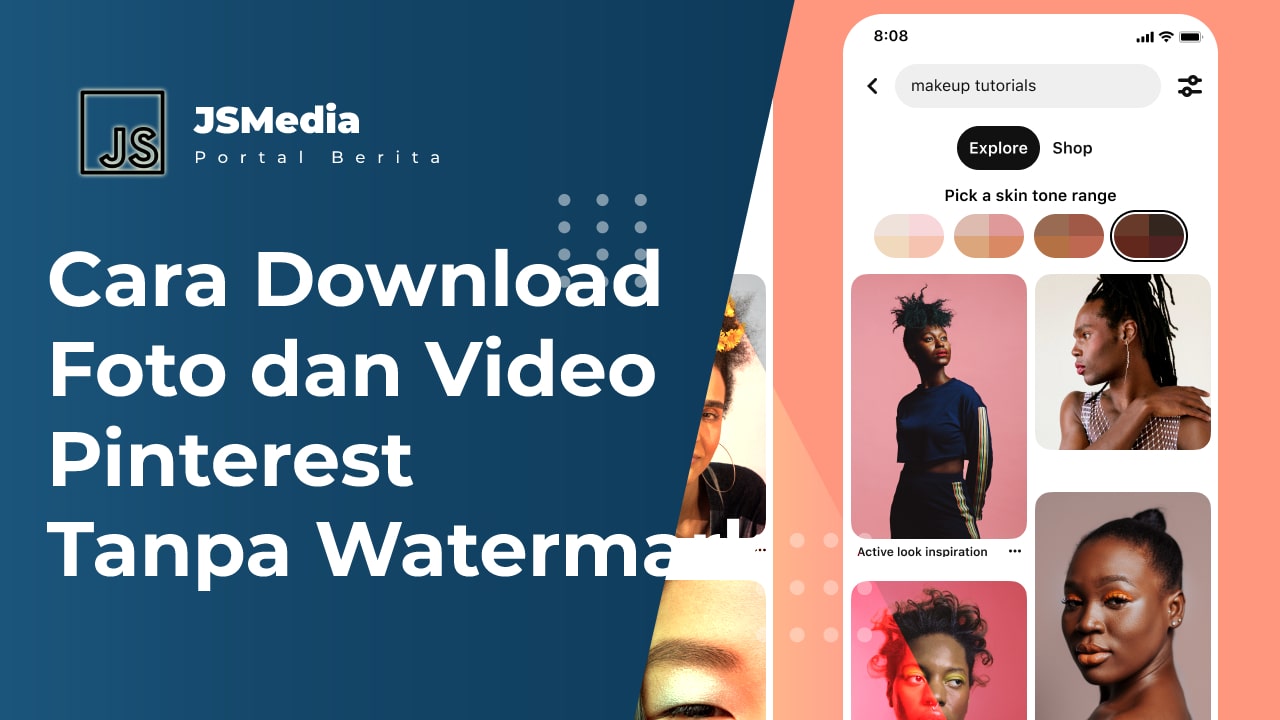 Cara Download Foto dan Video Pinterest Tanpa Watermark