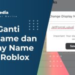 Cara Ganti Username dan Display Name Akun Roblox