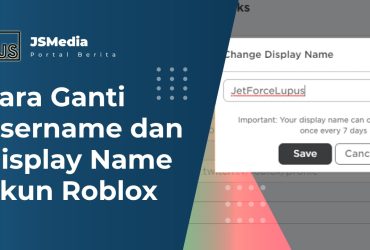 Cara Ganti Username dan Display Name Akun Roblox