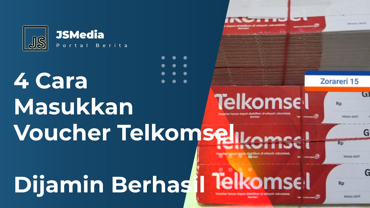 Cara Masukkan Voucher Telkomsel