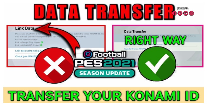 Cara Menautkan Akun PES 2021 Mobile