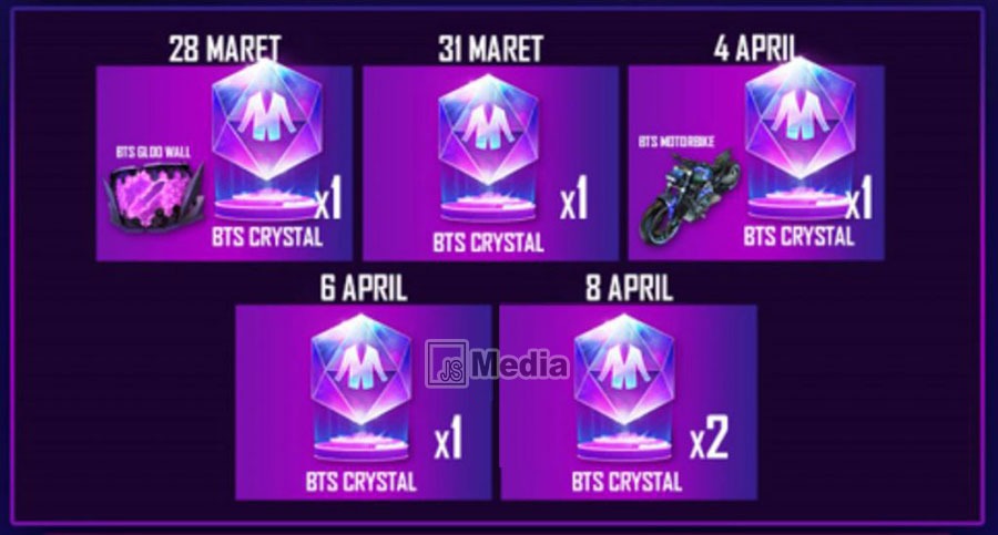 Cara Mendapatkan Bundle BTS Free Fire 