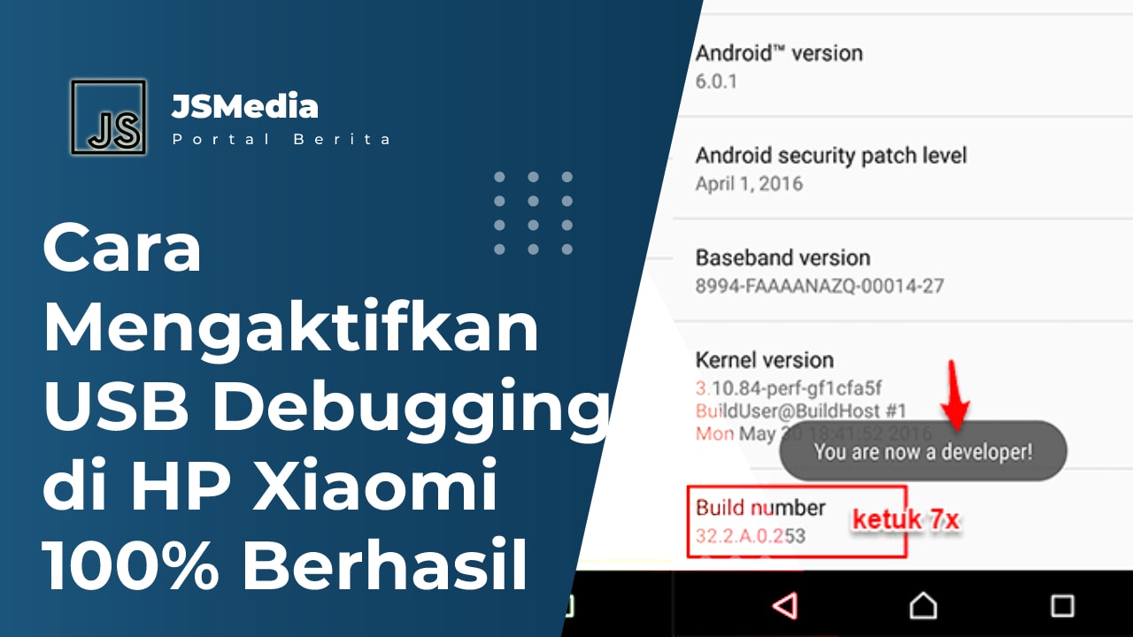 Cara Mengaktifkan USB Debugging di HP Xiaomi