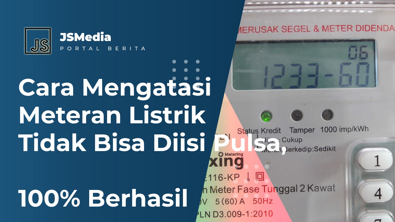 Cara Mengatasi Meteran Listrik Tidak Bisa Diisi Pulsa