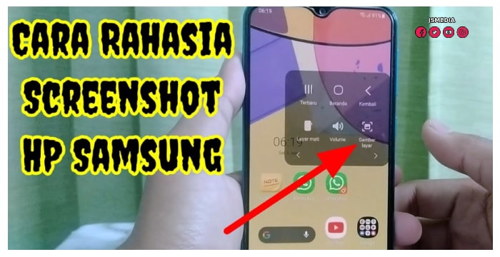 Cara Screenshot Hp Samsung Galaxy A12