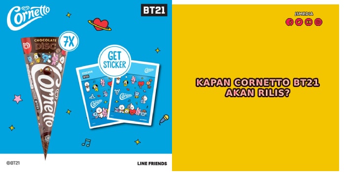 Kapan Cornetto BT21 Akan Rilis? 