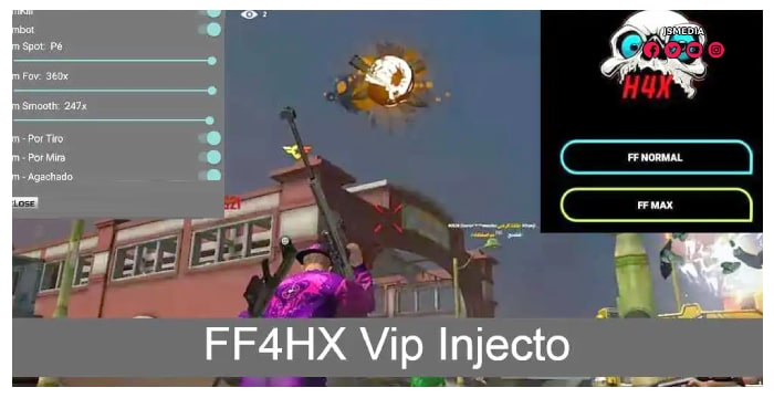 FF4HX VIP Injector APK Download v120 for Android