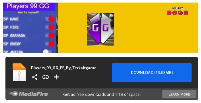 Download Player 99 GG FF Full Versi