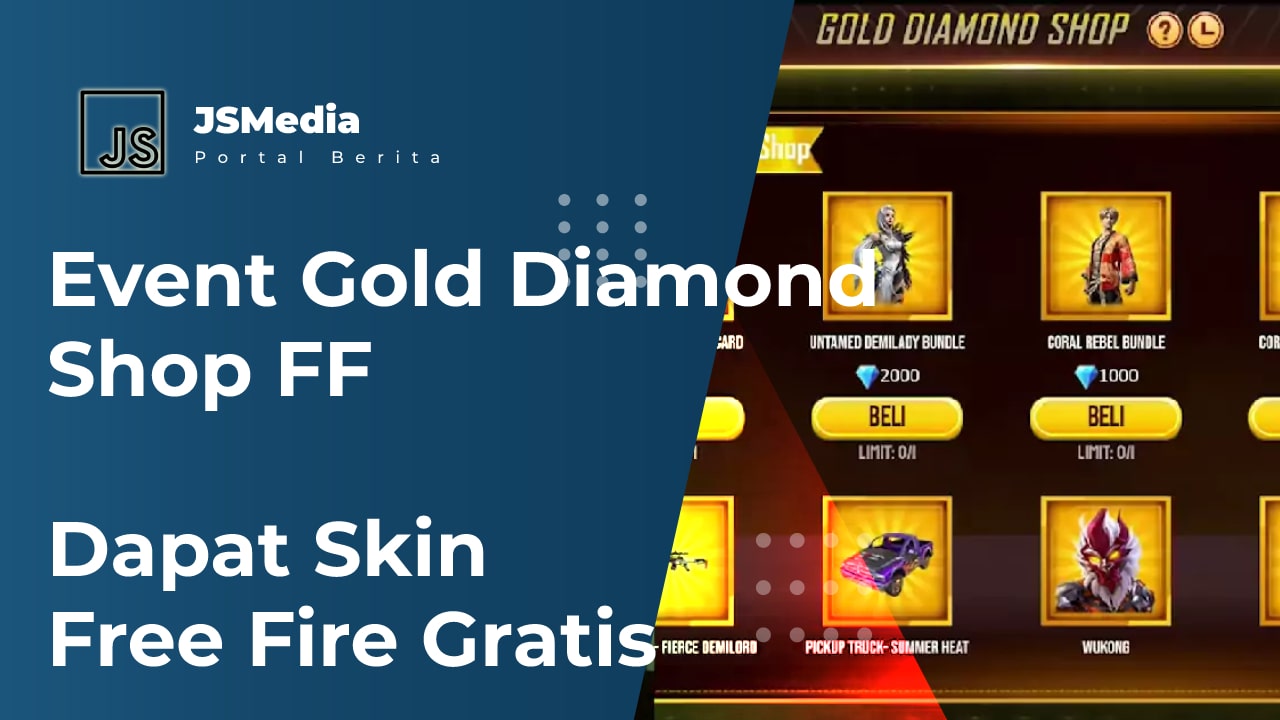 Event Gold Diamond Shop FF