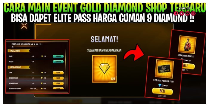Cara Bermain di Event Gold Diamond Shop