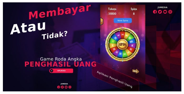 Spin The Wheel: Game Penghasil Saldo Dana Tanpa Iklan 