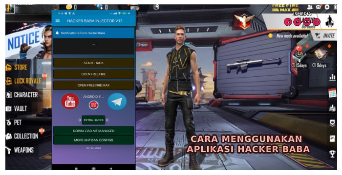 Cara Menggunakan Aplikasi Hacker Baba