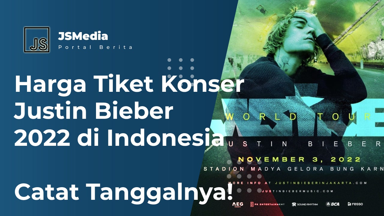 Konser justin bieber di indonesia 2022