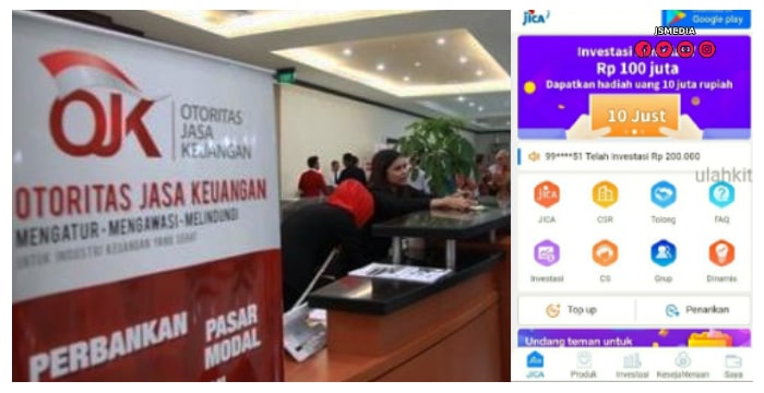 Jica Indonesia Aplikasi Penghasil Uang, Terdaftar OJK?