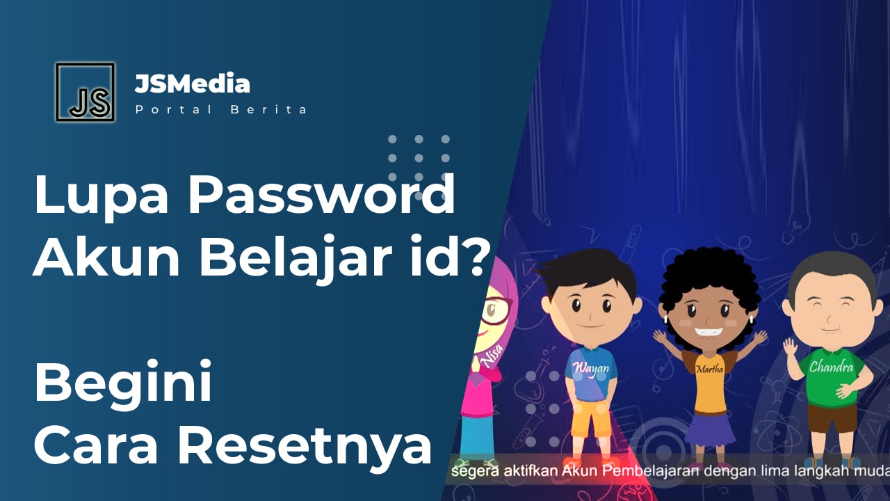 Cara Reset Lupa Password Akun Belajar id