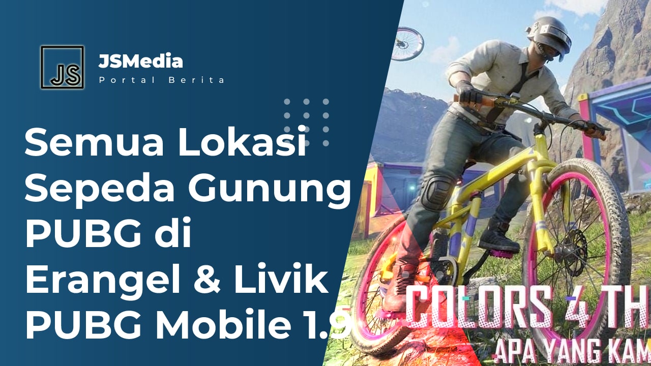 Semua Lokasi Sepeda Gunung PUBG di Erangel & Livik PUBG Mobile 1.9