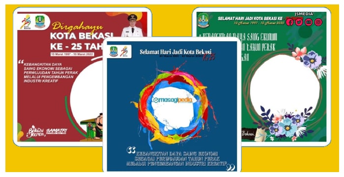 Twibbon HUT Kota Bekasi ke 25 Wujud Dukungan Rakyat