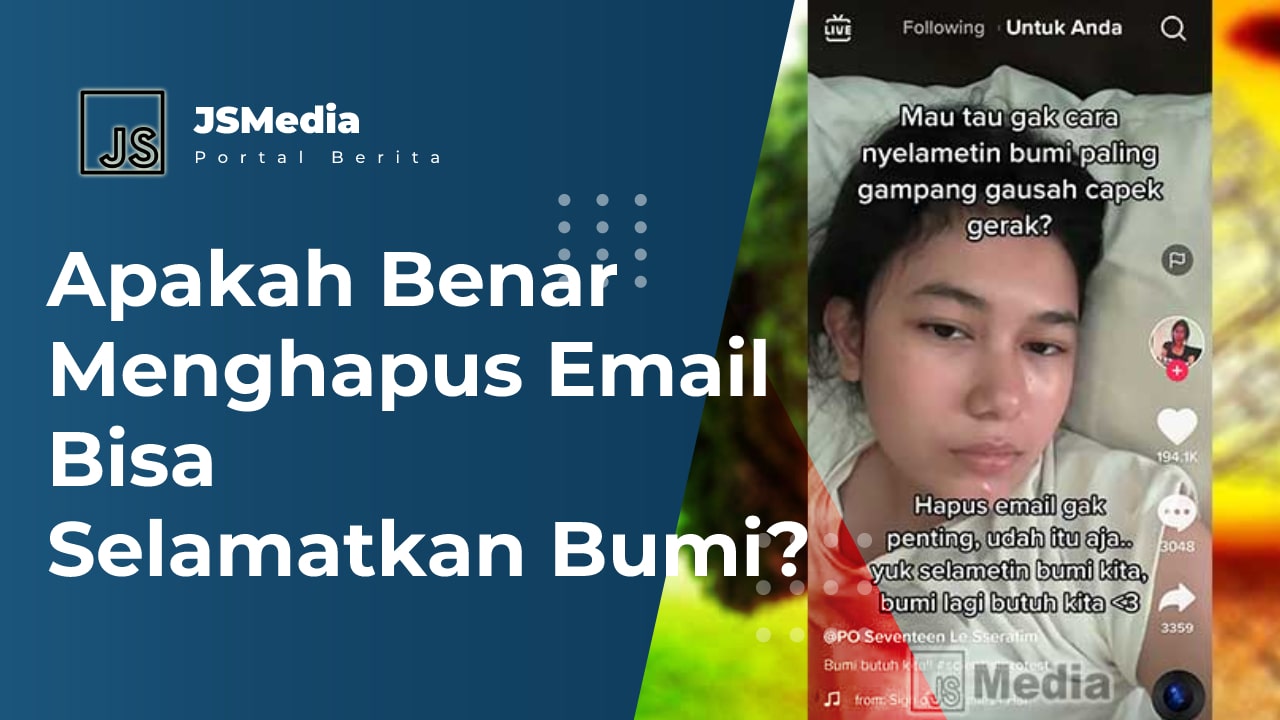 Apakah Benar Menghapus Email Bisa Selamatkan Bumi?