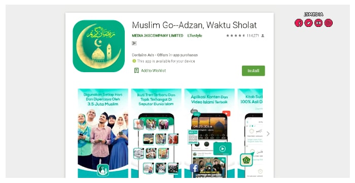 Aplikasi Adzan Pengingat Sholat Terbaik