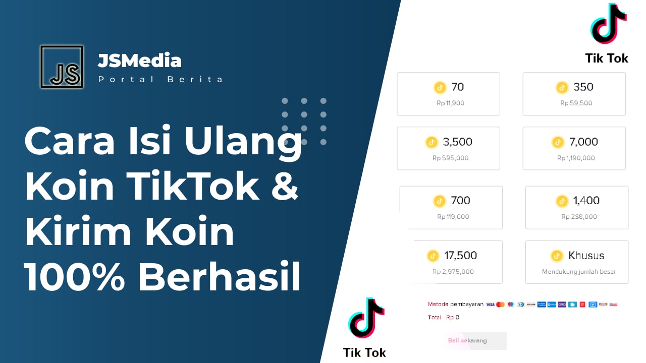 Koin TikTok & Kirim Koin