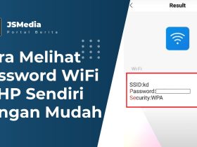 Cara Melihat Password WiFi di HP