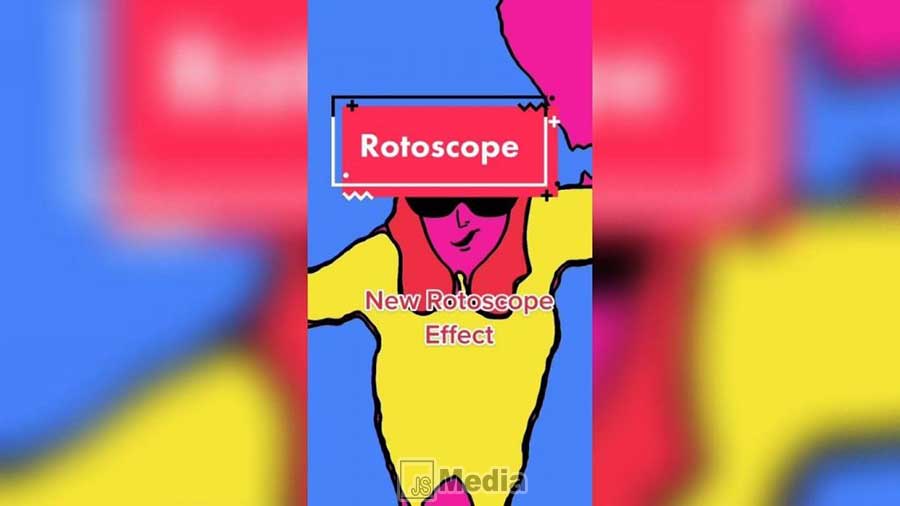 a Menghilangkan Filter Rotoscope TikTok