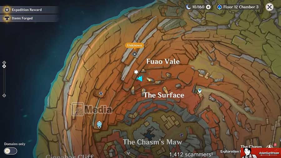 Cara Unlock Domain Artefak Baru di The Chasm Genshin Impact 2.6