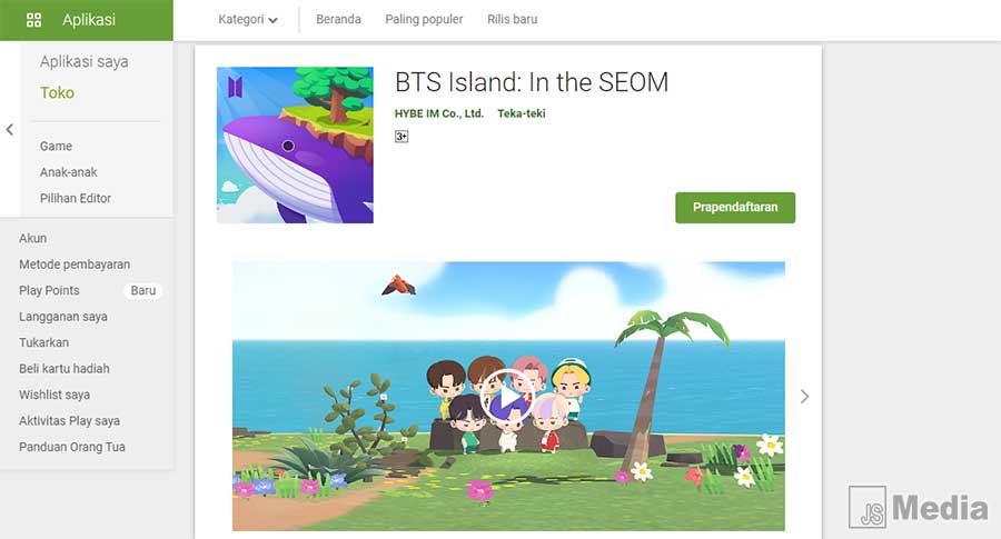 Download BTS Island in the SEON