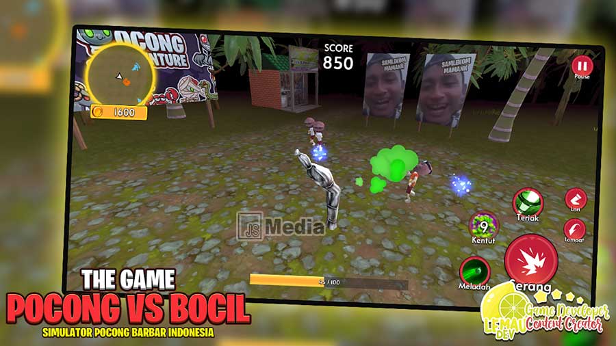 Download Game Pocong vs Bocil Kematian APK yang Viral