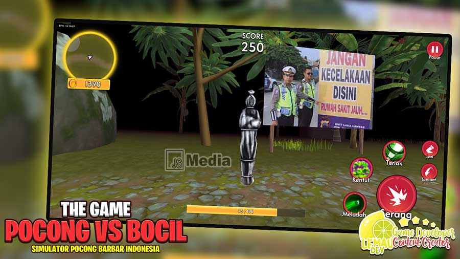 Download Game Pocong vs Bocil Kematian APK yang Viral