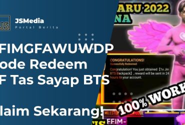 FFIMGFAWUWDP Kode Redeem FF Tas Sayap BTS