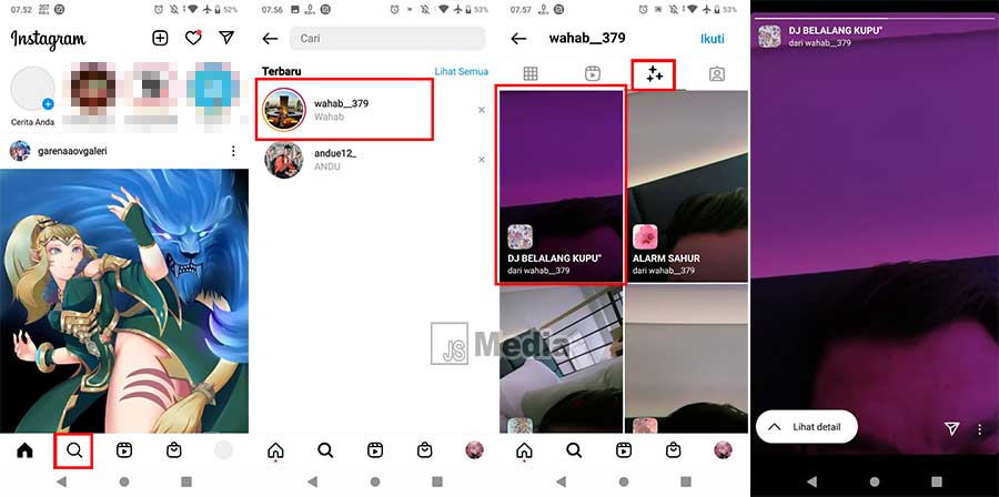 Filter IG Pok Amai Amai Belalang Kupu Kupu