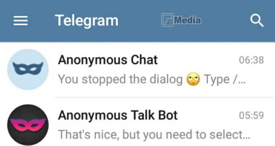 Anonymous Chat Telegram