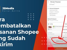 Membatalkan Pesanan Shopee
