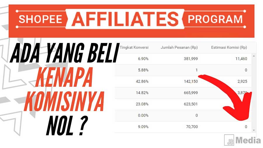 Cara Cek Saldo Komisi Shopee Affiliate