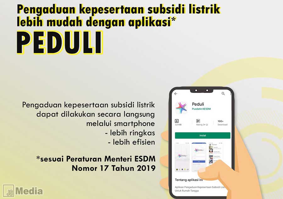 Aplikasi Peduli Kementerian ESDM 