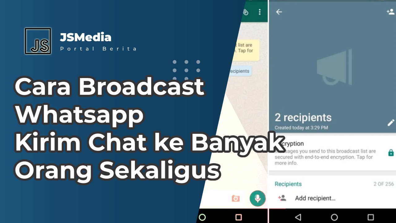 Cara Broadcast Whatsapp