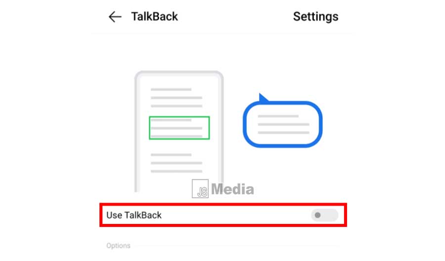 Cara Mematikan Talkback Vivo