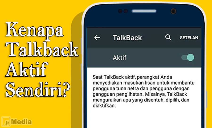 Cara Mematikan Talkback Vivo