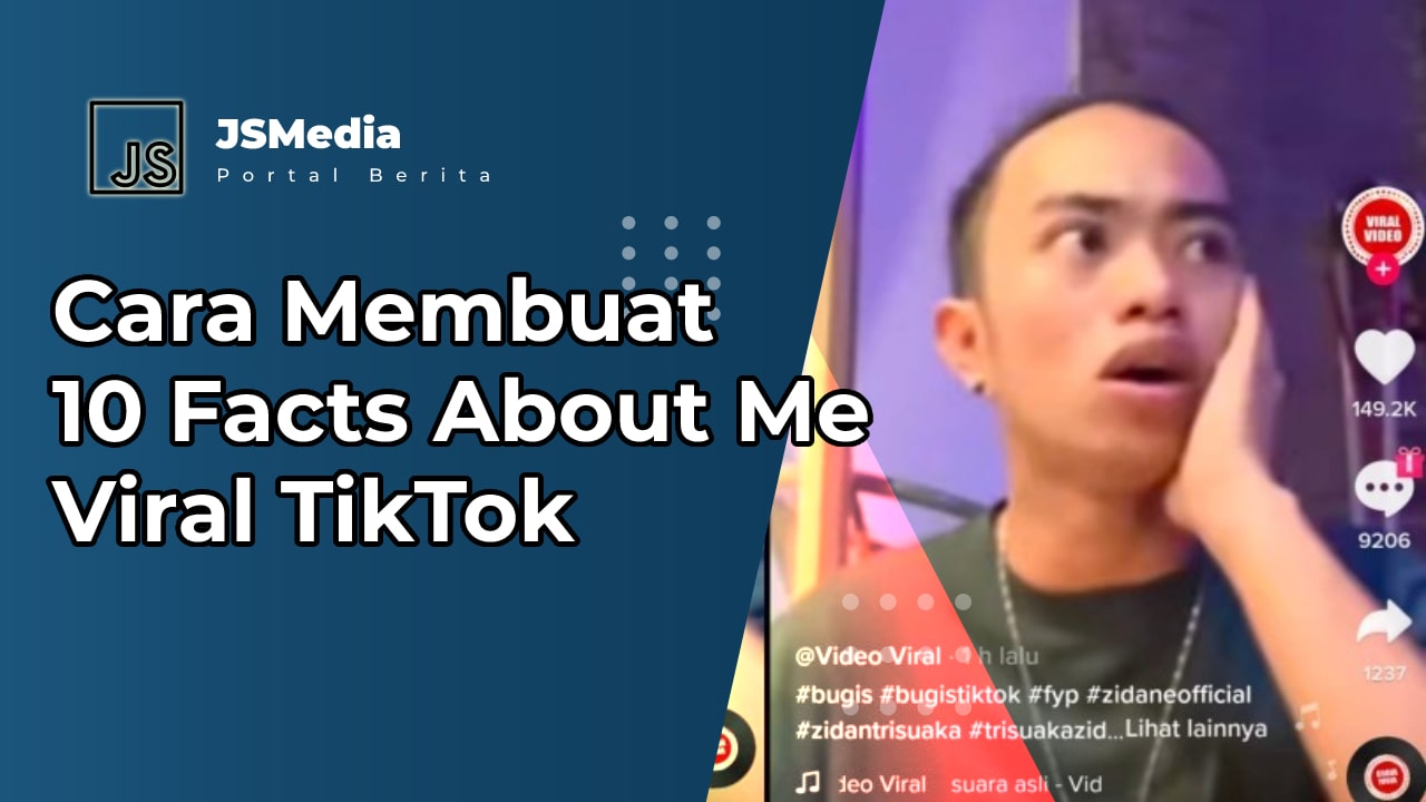 Cara Membuat 10 Facts About Me