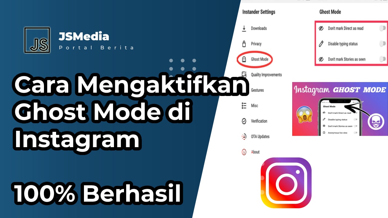 Cara Mengaktifkan Ghost Mode di Instagram