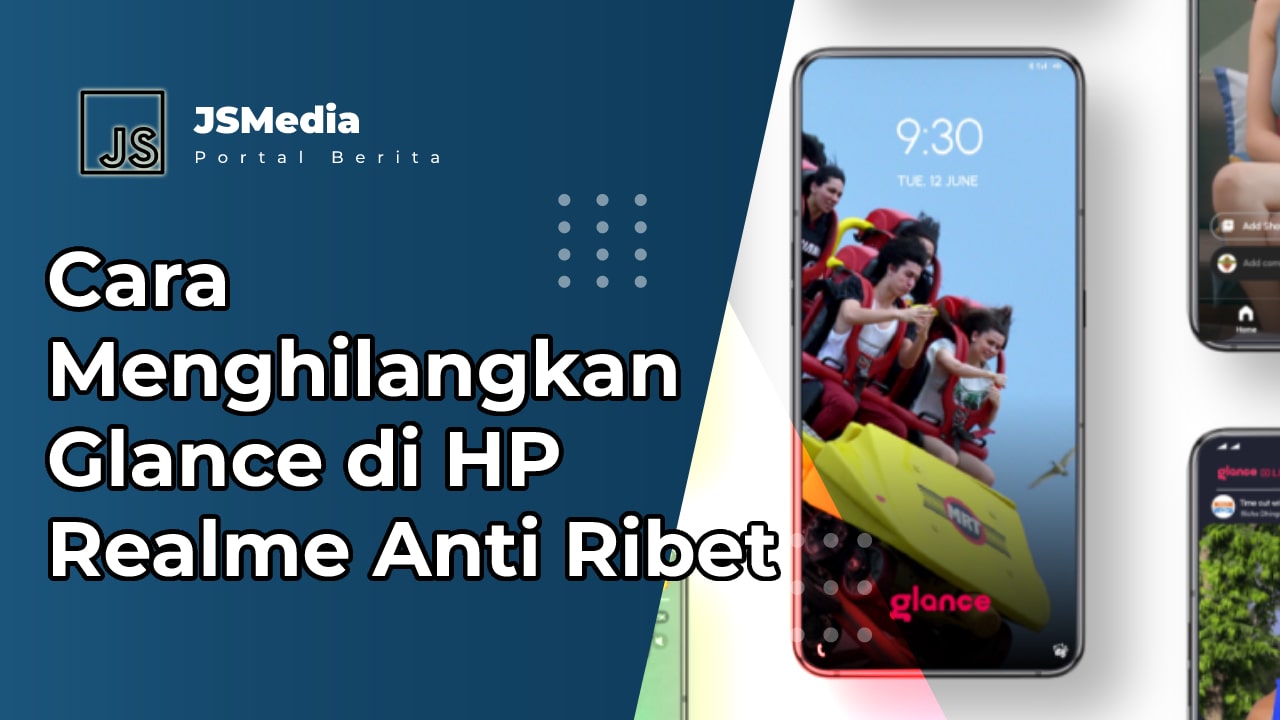 Cara Menghilangkan Glance di HP Realme