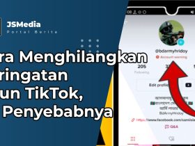 Cara Menghilangkan Peringatan Akun TikTok