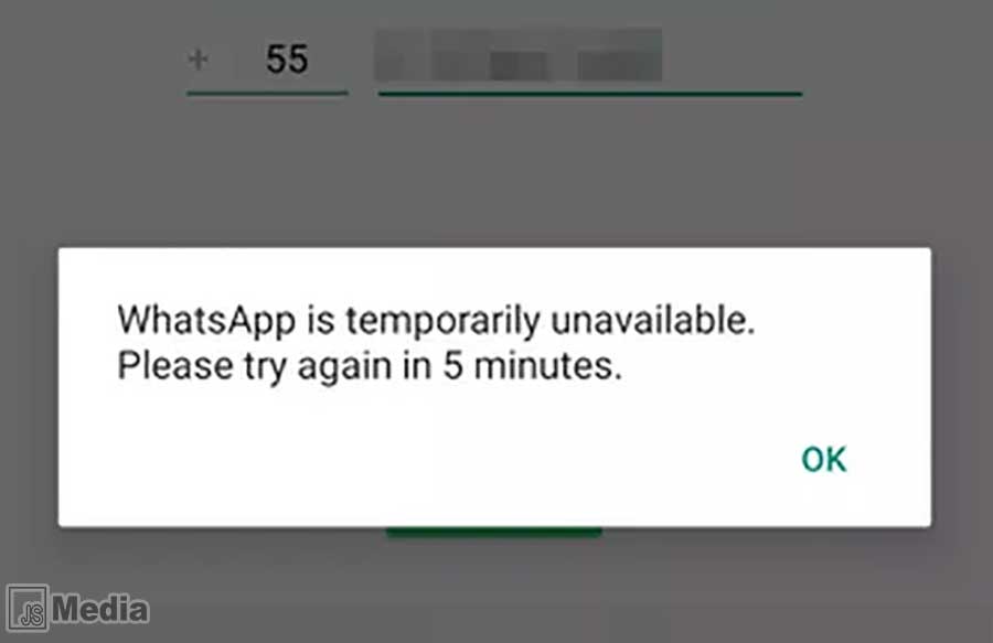 Kenapa Whatsapp Tidak Tersedia Untuk Sementara