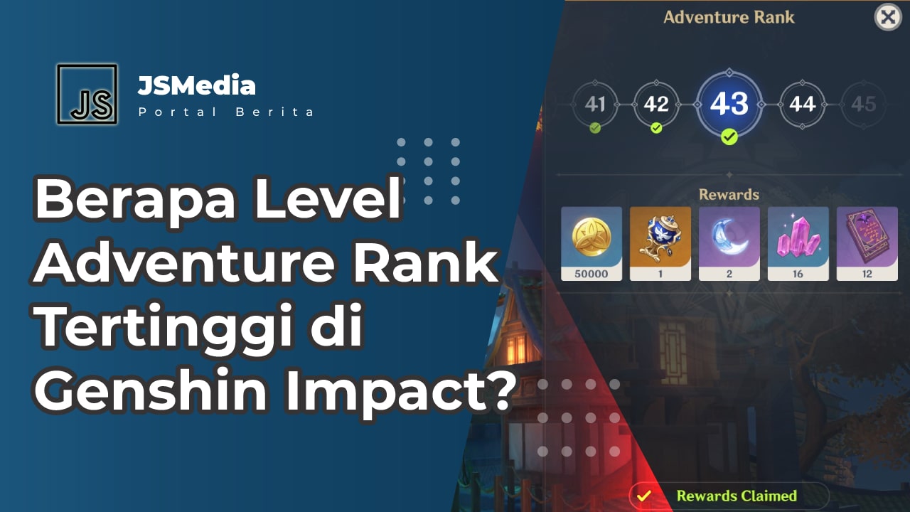 Level Adventure Rank Tertinggi