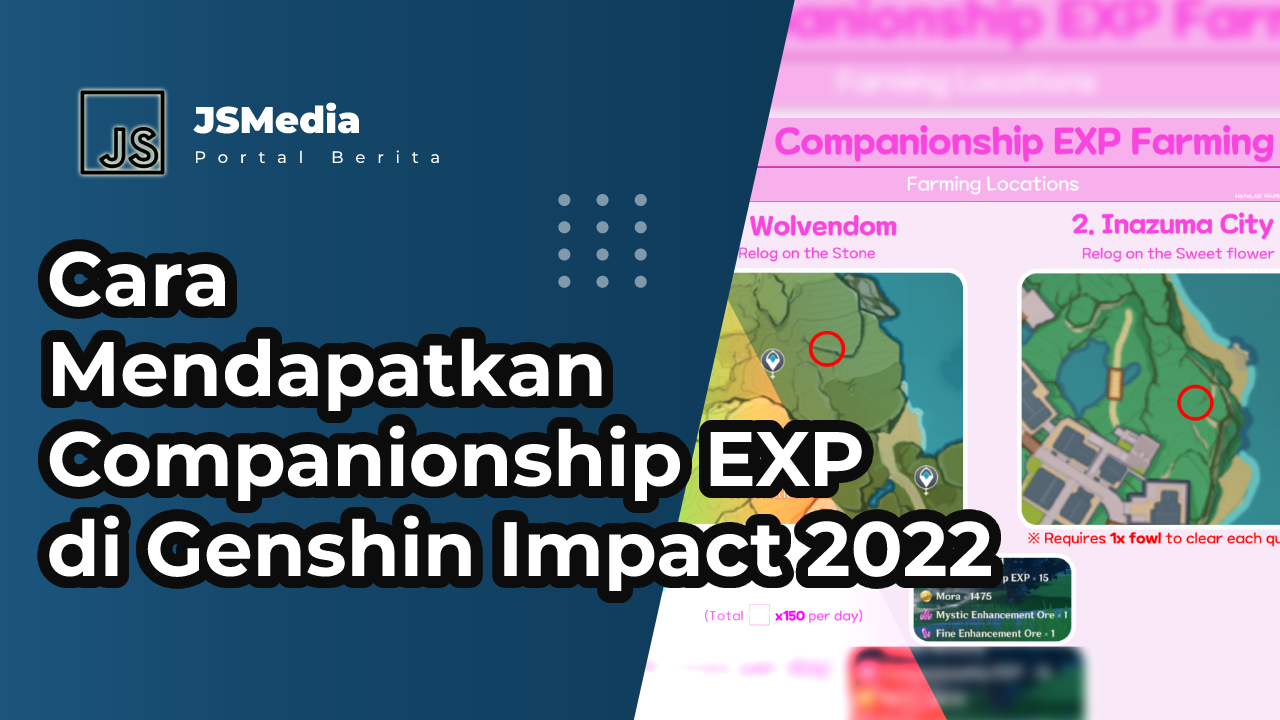 Cara Mendapatkan Companionship EXP Di Genshin Impact 2023