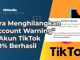 Menghilangkan "Account Warning" di Akun TikTok